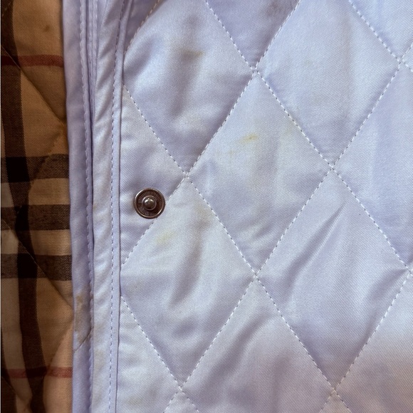 Burberry Quilted Lightweight Jacket - Powder Blue - ⭐️ Host Pick ⭐️ - Picture 2 of 11
